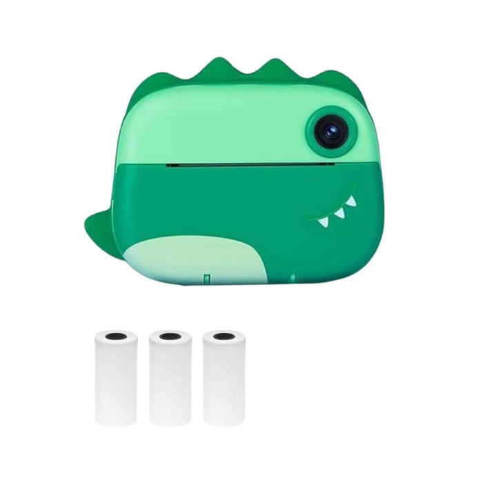 Çocuklara Özel Şirin Tasarımlı Mini Fotoğraf Yazıcısı 3 Adet Rulo Hediyeli -