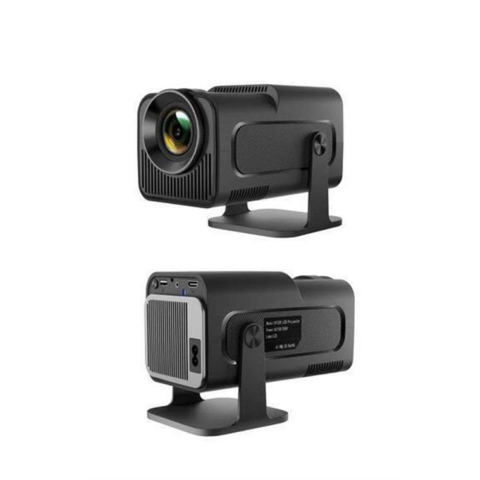 Projektör Siyah Android Taşınabilir Sinema Projeksiyon Wifi Destekli En Güncel Sürüm Akıllı -