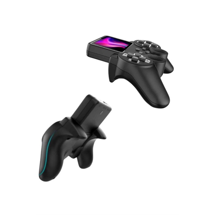 2.4 İnç Ekran 520 Oyunlu Retro Temalı Kablosuz Oyun Kolu El Atarisi -