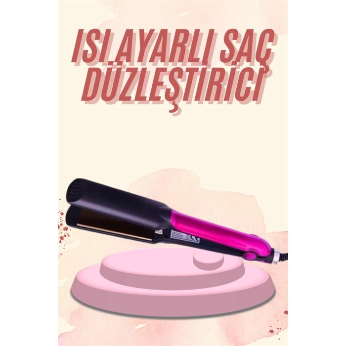 Saç Düzleştirici Seramik Kaplama Yüksek Isı Ayarlı Profesyonel 4 Kademeli 220 Decere -