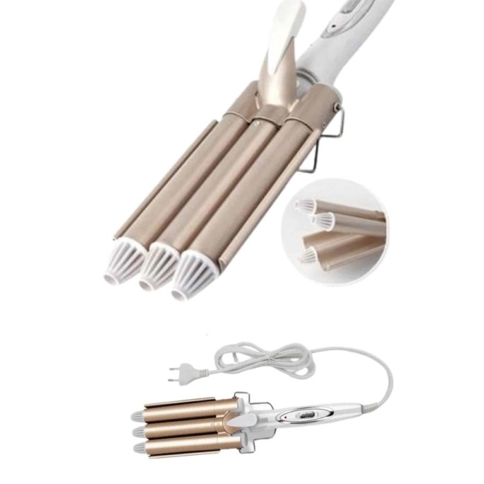 Wag Maşa Yeni Nesil Yüksek Isı Ayarlı Seramik Kaplama Saç Şekillendirici Doğal Bukle -