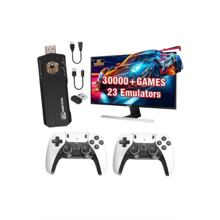 20.000 Oyunlu Kablosuz Çift Kol Retro Oyunlar Çift Kollu Game Stick -