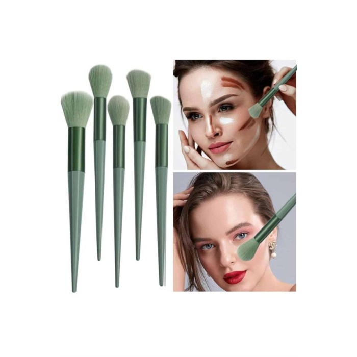 13 Parça Taşınabilir Kılıflı Profesyonel Makyaj Fırça Seti Pudra Allık Fondöten Fırçası -