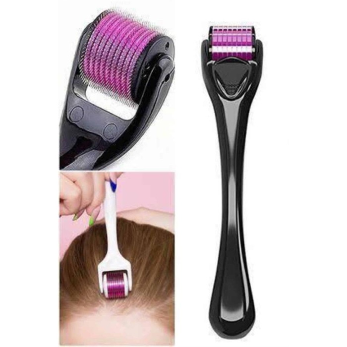 540 Iğneli Derma Roller 1Mm Titanyum Uçlu Saç Kaş Serum Kullanımına Uygun -