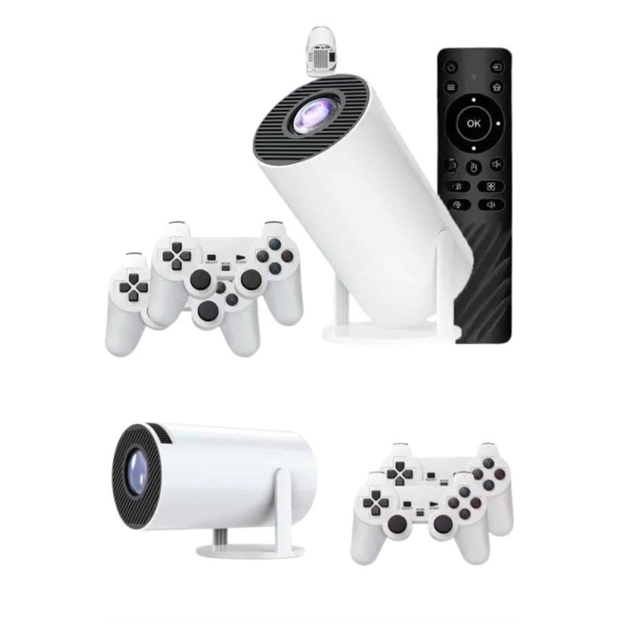 Full HD 8 GB Ayaklı Çift Kollu 4K Video Oyun Konsolu Taşınabilir -