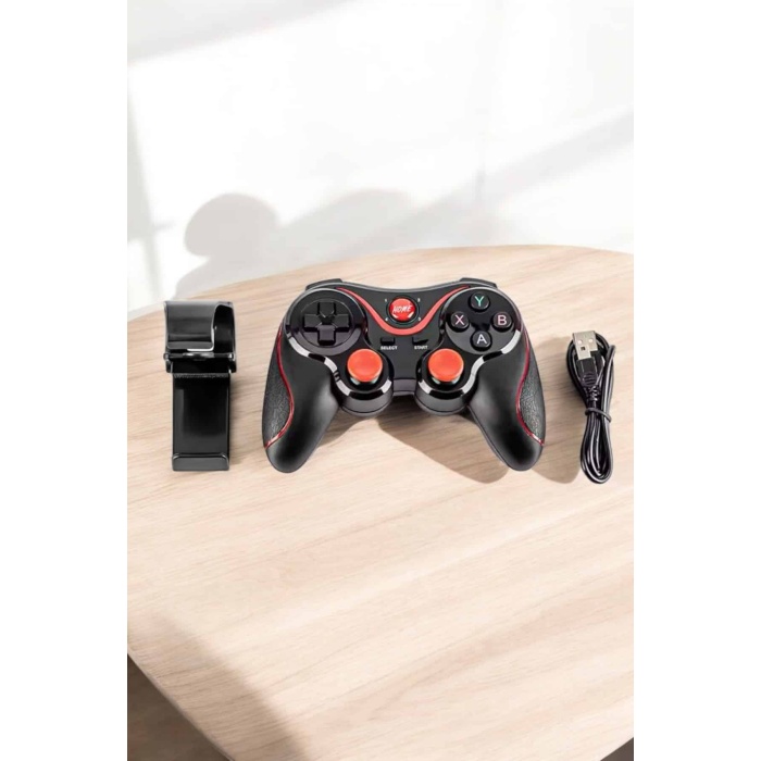 Android Uyumlu Gamepad X3 Game Stick Oyun Kolu Bluetooth Bağlantılı -