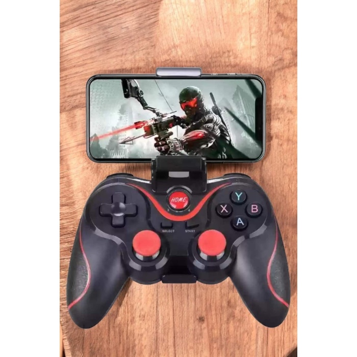 Android Uyumlu Gamepad X3 Game Stick Oyun Kolu Bluetooth Bağlantılı -