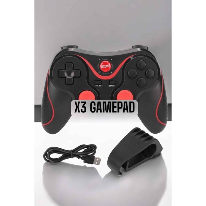 X3 Gamepad Oyun Kolu Bluetooth Bağlantılı Gamestick Android Uyumlu -