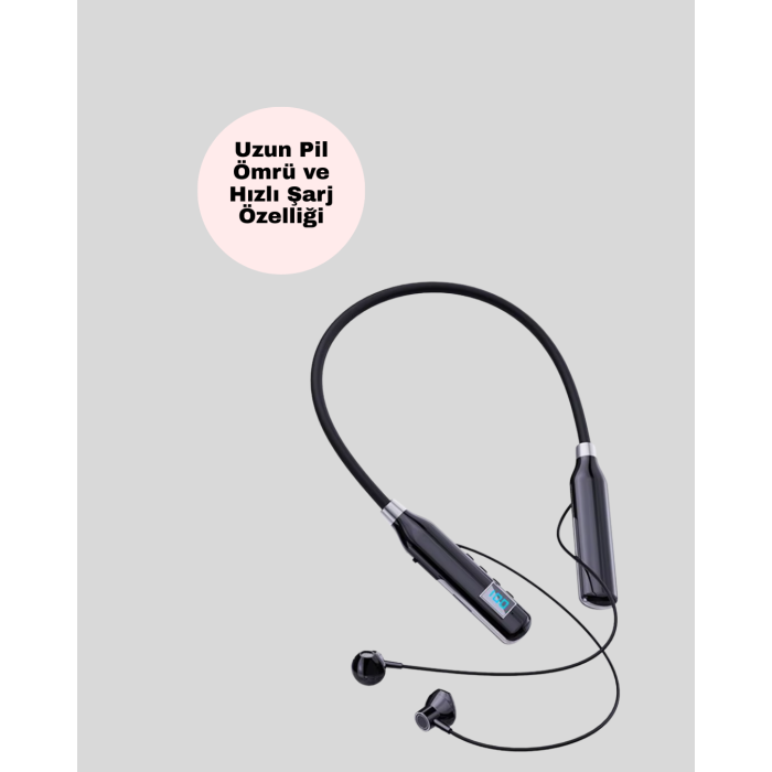 Ergonomik Tasarımlı IPX4 Suya Dayanıklı Bluetooth Kulaklık -