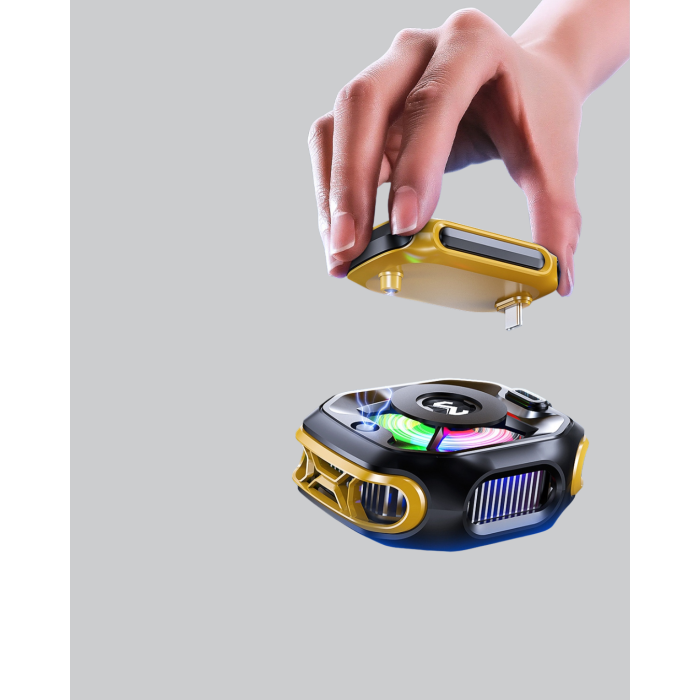 Yarı İletken Çipli RGB Işıklı Telefon Soğutucu -