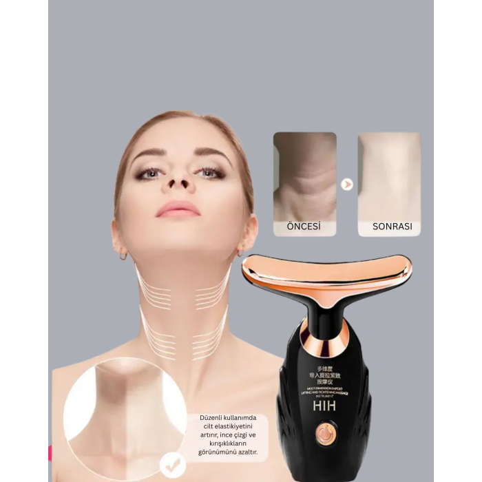 Serum Emilimini Artıran Yüz Masaj Cihazı -
