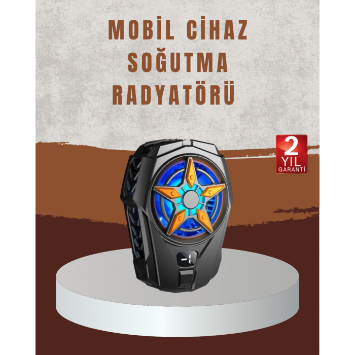 2 Kademeli Hız Ayarlı Taşınabilir Telefon Soğutucu -