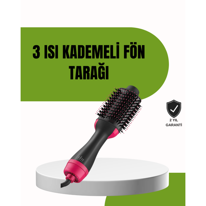 Hızlı Kurutma ve Hacim Veren Elektrikli Saç Fırçası -