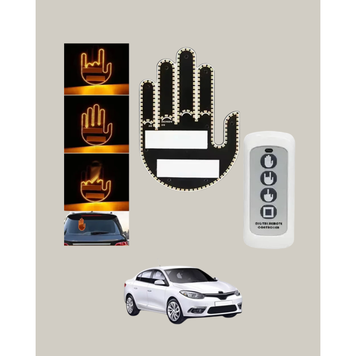 Uzaktan Kumandalı LED El Park Uyarı Cihazı 2025 Model A Kalite -