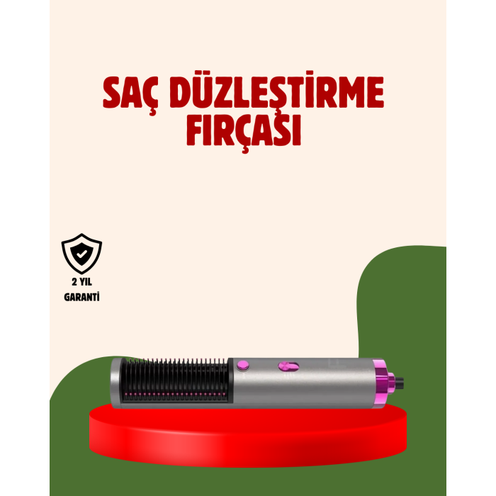Hızlı Kurutma ve Şekillendirme İçin Saç Fırçası -