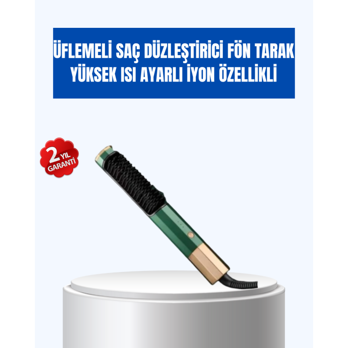 Ayarlanabilir Isı Kontrollü Saç Şekillendirme Seti – Tüm Saç Tipleri İçin Uygun -