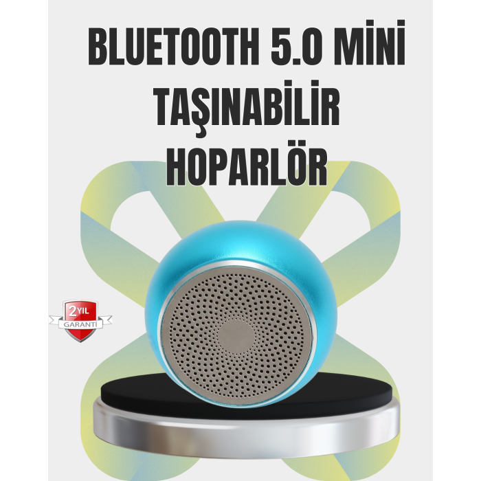 Kablosuz Bluetooth 5.0 Hoparlör | Kompakt ve Güçlü Ses -