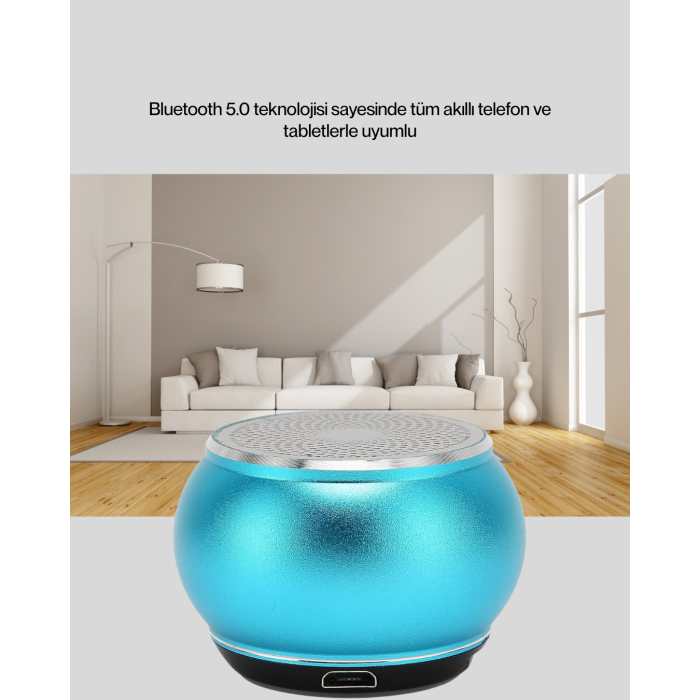 Taşınabilir Bluetooth Hoparlör | Dış Mekân ve Seyahat İçin İdeal -