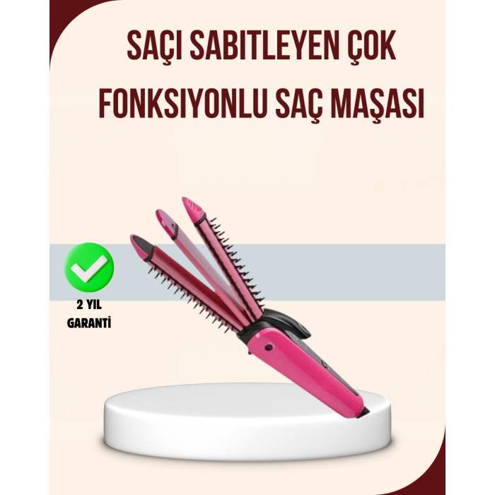 Profesyonel Saç Şekillendirici | Düzleştirici ve Maşa -