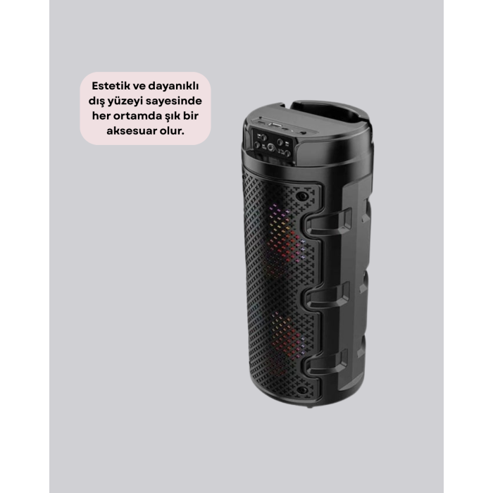 Uzun Pil Ömrü Sunan Kablosuz Bluetooth Hoparlör -