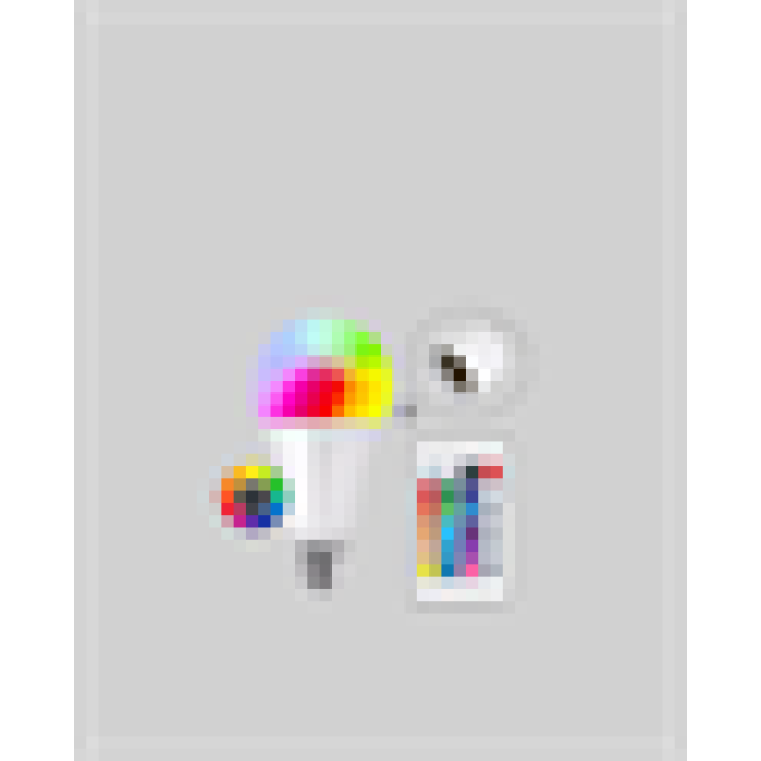 Akıllı 9W RGBW LED Ampul, tasaruflu romantik ışıklı -