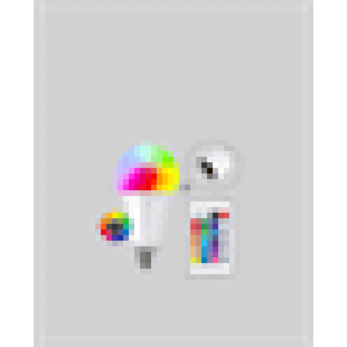 Kumanda Destekli Çok Renkli Akıllı LED Ampul -