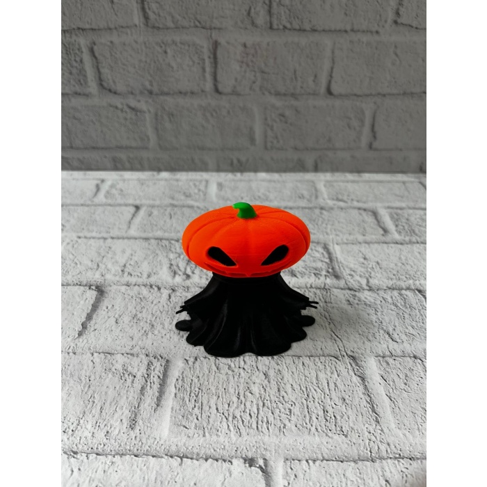 Balkabağı Figür 9cm Cadılar Bayramı Dekoratif Biblo -