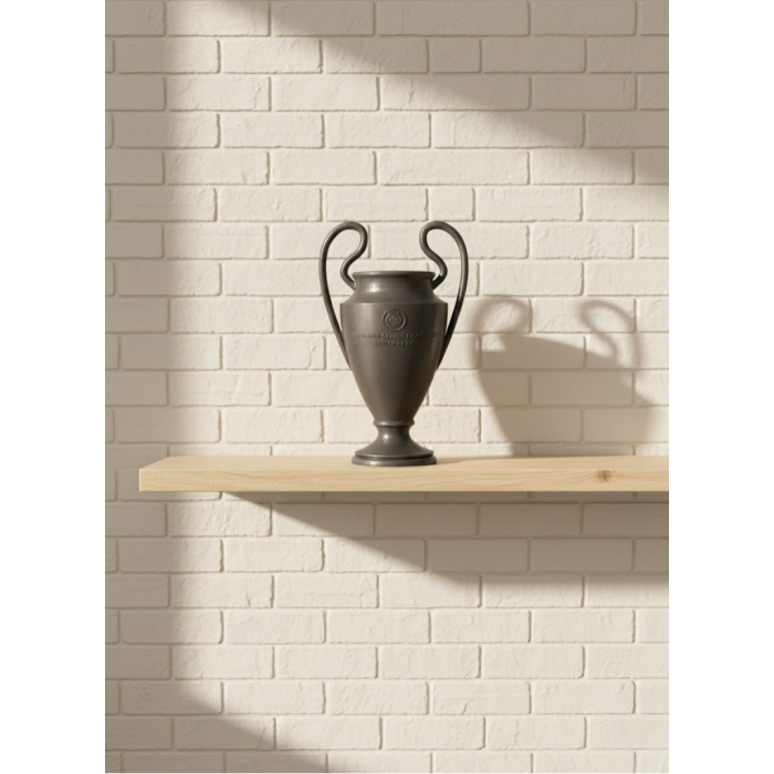 Füme Şampiyonlar Kupası 25cm Modern Dekor Ödül Biblo -