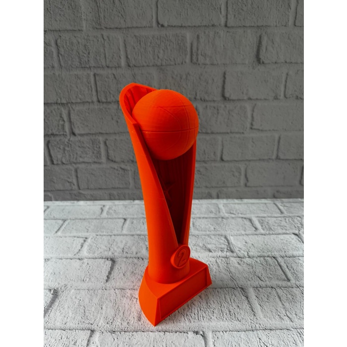 23cm Turuncu Basketbol Kupa Biblo Modern Ödül Dekor Ürünü -