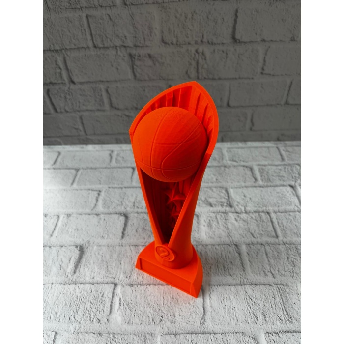 23cm Turuncu Basketbol Kupa Biblo Modern Ödül Dekor Ürünü -