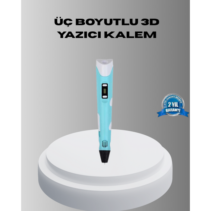 3D Yazıcı Kalem Taşınabilir FDM Teknolojili ve Çok Amaçlı Kullanımlı -