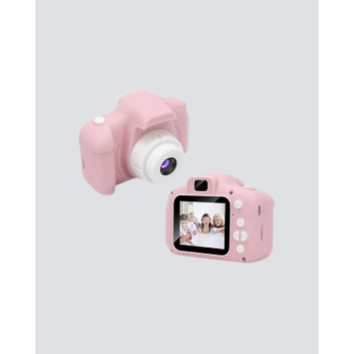 8 Megapiksel Mini Çocuk Kamerası HD Ekranlı Darbeye Dayanıklı ve Şarjlı -