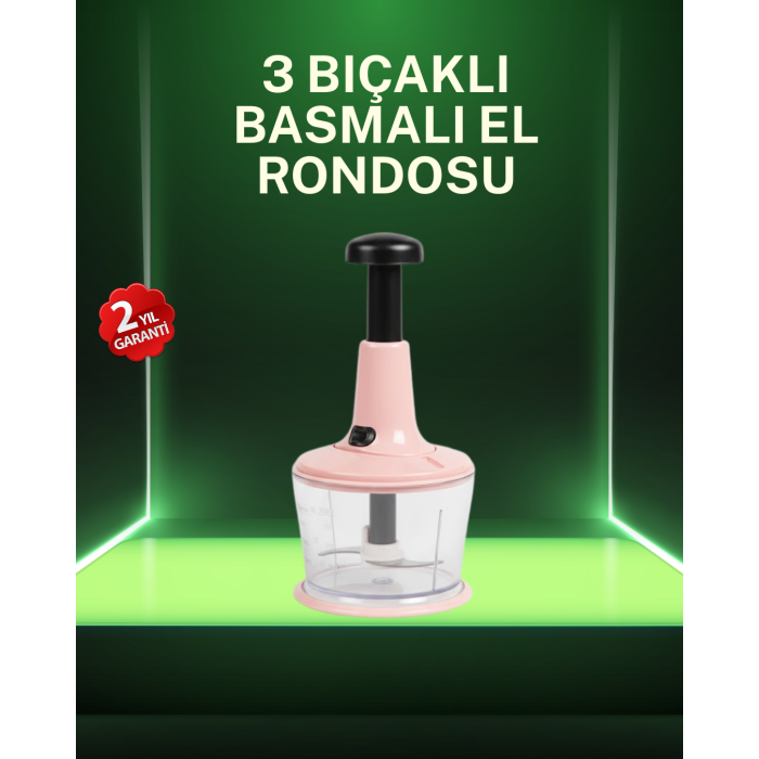 Geniş Hazneli Manuel Doğrayıcı Ev Tipi Kullanım -