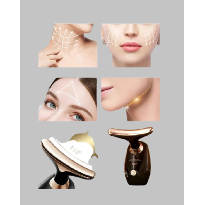 Titreşimli Cilt Gençleştirme Cihazı Yüz ve Boyun Sıkılaştırıcı -