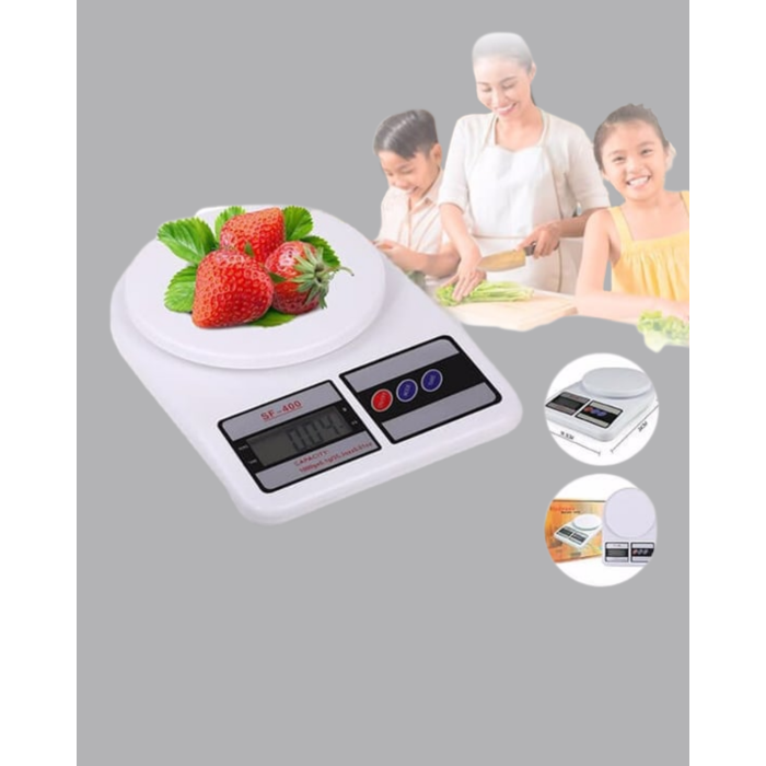 Hassas Dijital Mutfak Tartısı – 1g Doğruluk, LCD Ekran, Otomatik Kapanma -