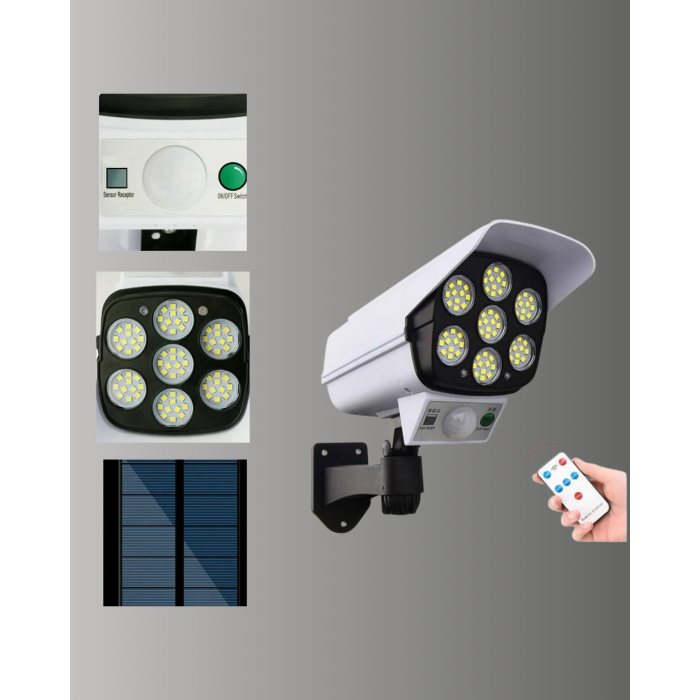 KAMERA GÖRÜNÜMLÜ BAHÇE LAMBA -