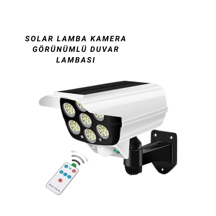 KAMERA GÖRÜNÜMLÜ BAHÇE LAMBA -