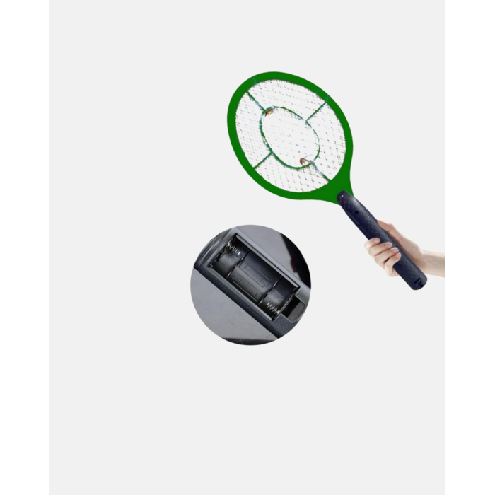 Yüksek Gerilimli Elektronik Sinek Raket – Sessiz, Kimyasız ve Güvenli Kullanım -