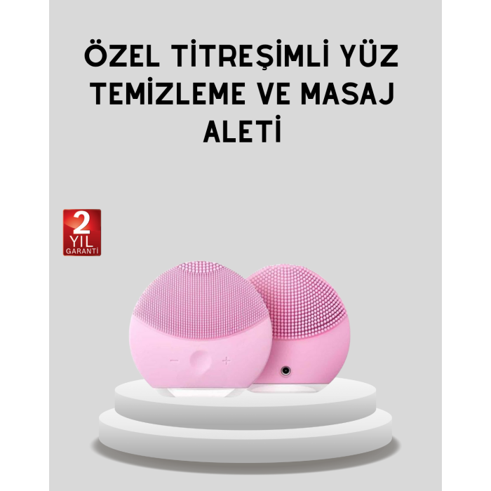 Taşınabilir Silikon Masaj Aleti – Derin Temizlik, Yüz ve El Kullanımına Uygun -