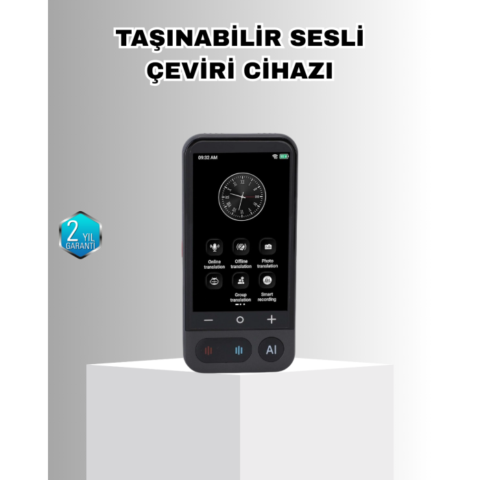 Akıllı Taşınabilir Tercüman – 17 Çevrimdışı, 139 Çevrimiçi Dil Desteği -