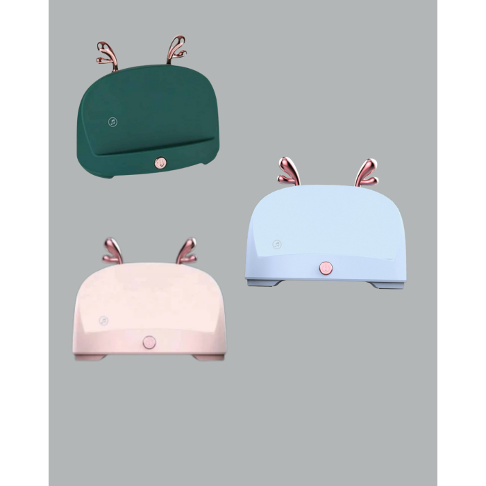 Kablosuz İndüksiyonlu Telefon Tutucu ve Stereo Hoparlör – Şık ve Fonksiyonel Tasarım -