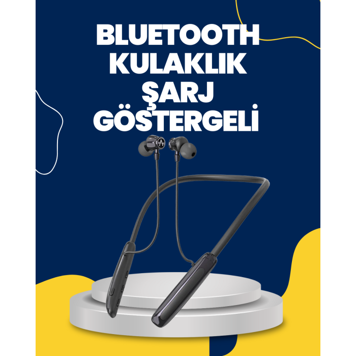 Uzun Süreli Kullanım Boyun Askılı Kablosuz Kulaklık – Hızlı Şarj, Ergonomik Tasarım -