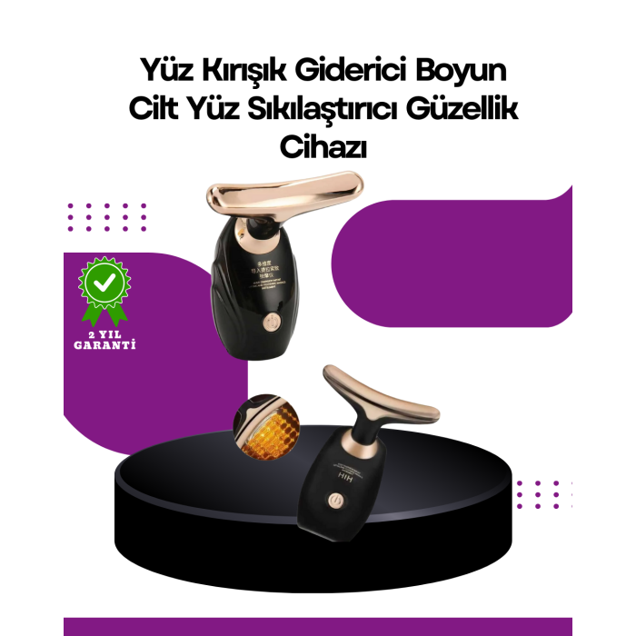 Yüz Masaj Aleti – Gözenek Sıkılaştırıcı & Cilt Yenileyici Etki -
