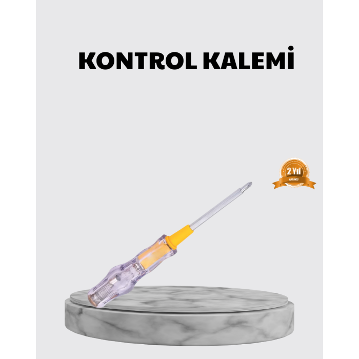 110-220V Elektrik Test Kalemi Korozyona Dayanıklı Nikel Kaplamalı -