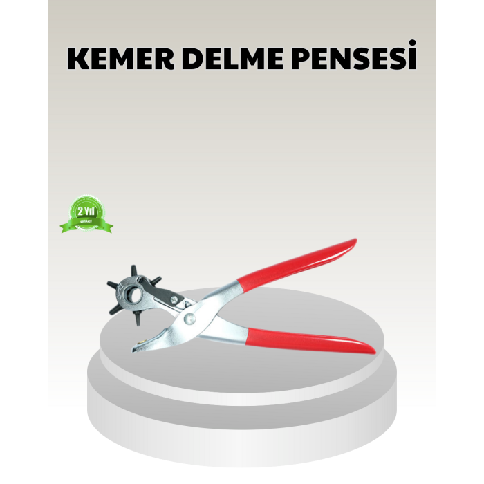 6 Başlıklı Kemer Delme Pense Paslanmaz Çelik Çok Amaçlı -