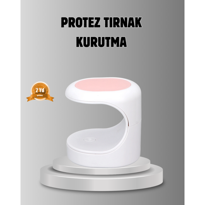 Taşınabilir Mini Oje Kurutma Makinesi 16W UV LED Hızlı Etkili Kurutucu -