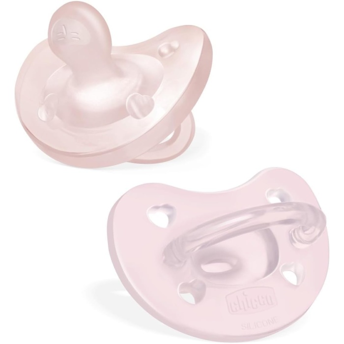 Chicco PhysioForma Soft 2li Silikon Emzik 2-6 Ay Kız