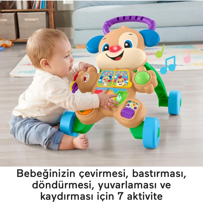 Fisher Price Eğitici Köpekçik Yürüteç Türkçe FTG10