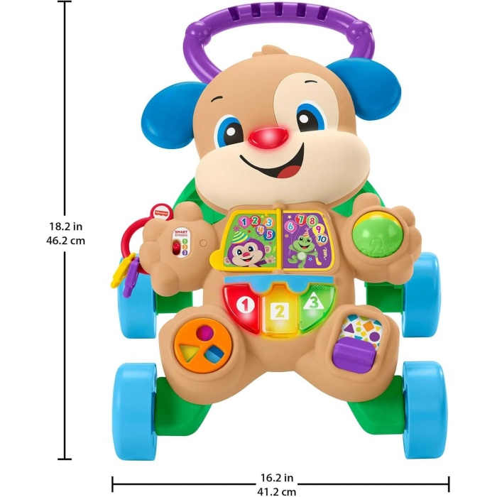 Fisher Price Eğitici Köpekçik Yürüteç Türkçe FTG10