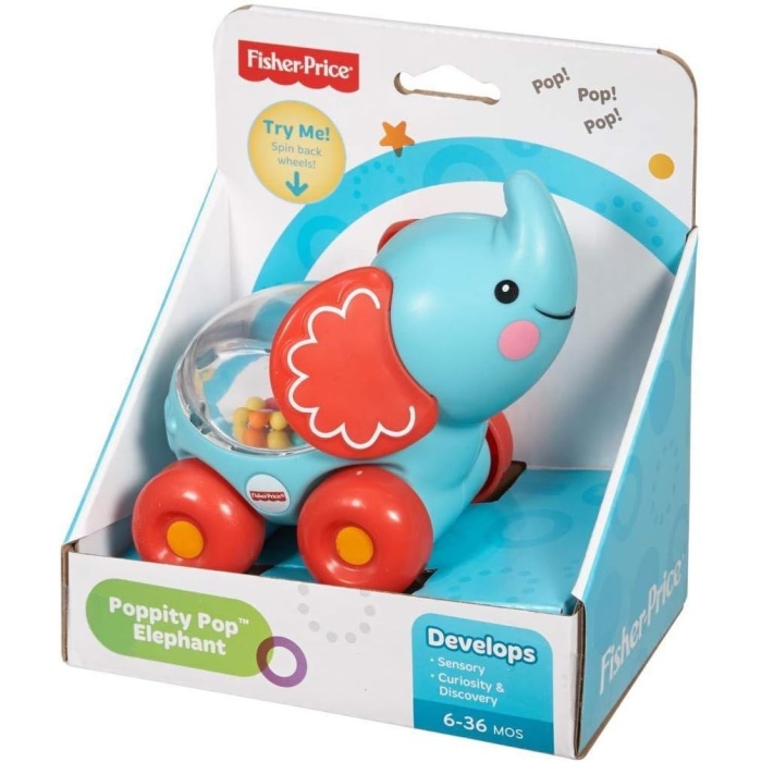 Fisher Price Poppity Araçlar - Mavi Fil CMV98